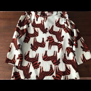Zebra blouse